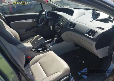 2013 Honda Civic Ex-L z USA, uszkodzony, nr VIN 19XFB2F91DE052014